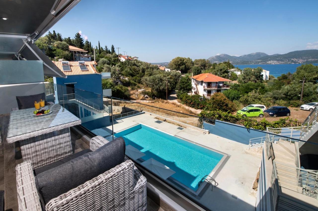 Blue House Luxury Apartment Nikiana Exterior foto