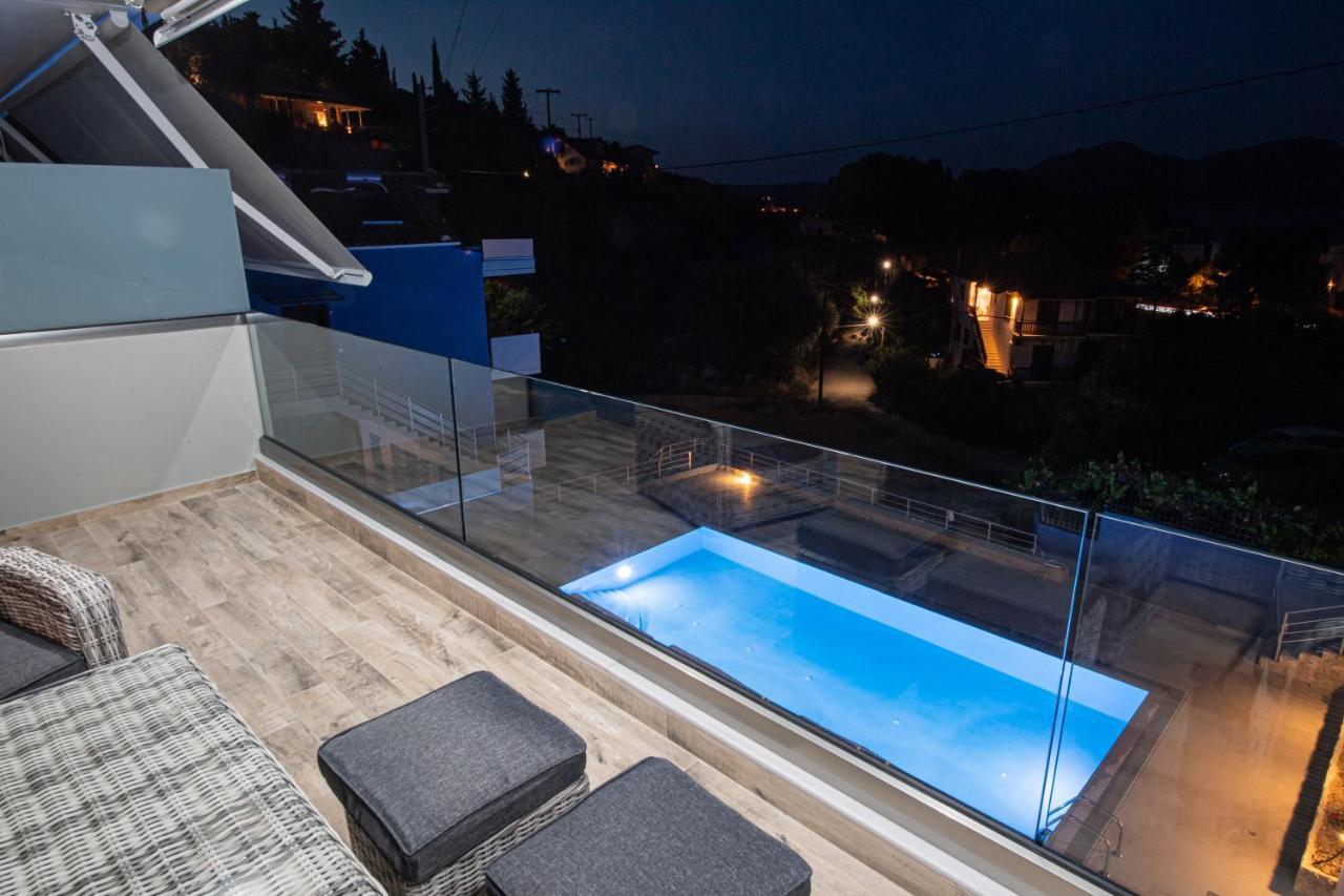 Blue House Luxury Apartment Nikiana Exterior foto
