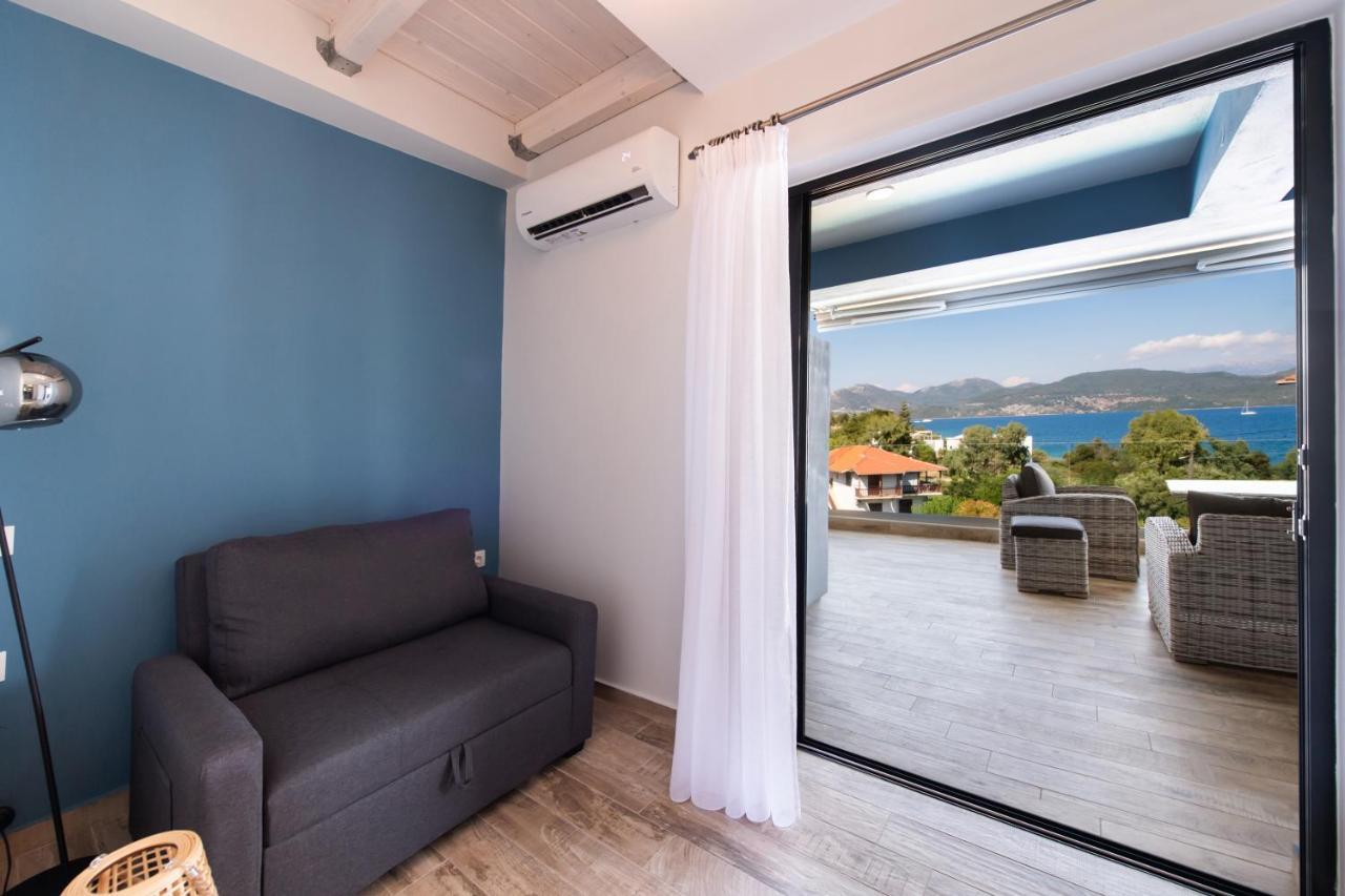 Blue House Luxury Apartment Nikiana Exterior foto