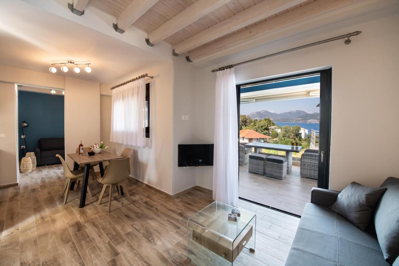 Blue House Luxury Apartment Nikiana Exterior foto